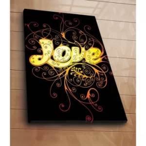 Image of 70100C-064 Multicolor Decorative Canvas Painting