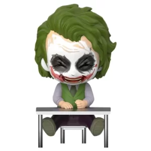 image of Hot Toys DC Comics Batman Dark Knight Trilogy Cosbaby Mini Figure Joker (Laughing Version) 12cm