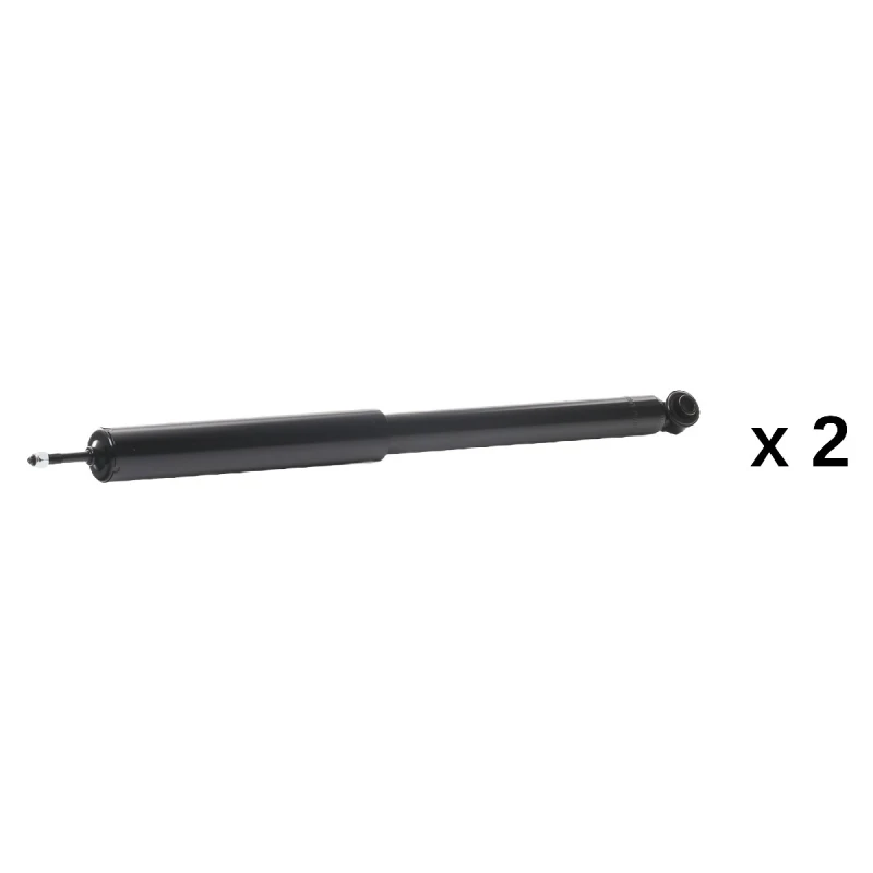 Image of RIDEX 854S21254 Shock absorber Rear Axle, Gas Pressure, Twin-Tube, Absorber does not carry a spring, Top pin Shock Absorber (854)