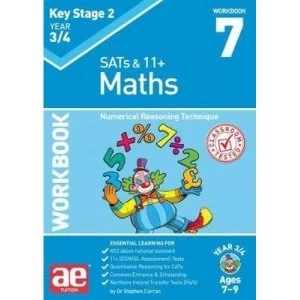 Image of KS2 Maths Year 3/4 Workbook 7 Numerical Reasoning Technique Paperback / softback 2018