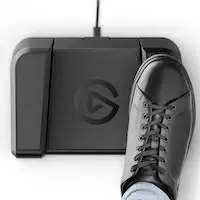 image of Elgato Stream Deck Pedal for Hands Free Control