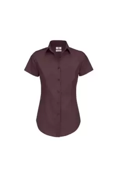 Image of Black Tie Formal Short Sleeve Work Shirt