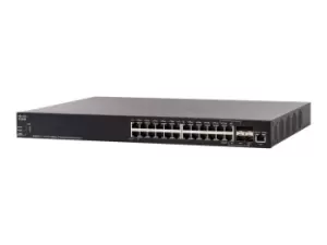 image of Cisco SX350X-24-K9-UK - Managed - L2/L3 - 10G Ethernet (100/1000/10000) - Rack mounting (SX350X-24-K9-UK)