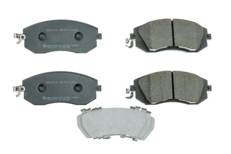 Image of AISIN Brake pad set AISIN BPTO-1036