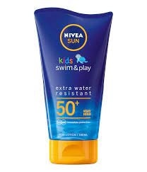Image of NIVEA SUN Kids Protect Play Sun Cream Lotion SPF50+ 150ml