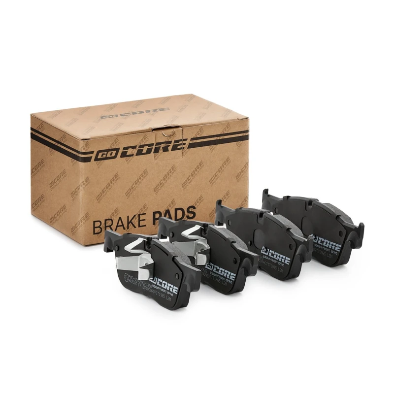 Image of goCORE GCD020619 Brake pad set excl. wear warning contact Brake Pad Set,disc brake (402)