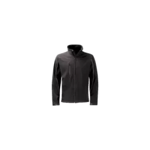 Image of Executive Mens Large Black Soft Shell Jacket