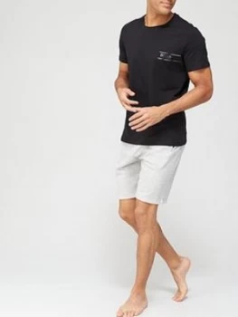 Image of Hugo Boss RN24 Logo T-Shirt Black Size L Men