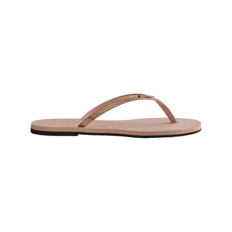 Image of Havaianas Womens Hav. You Shine Ballet Rose Flip Flops Ballet Rose female 3/4