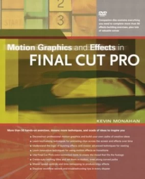 Image of Motion Graphics and Effects in Final Cut Pro by Kevin Monahan Book