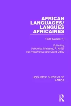 Image of African Languages/Langues AfricainesVolume 5 (1) 1979