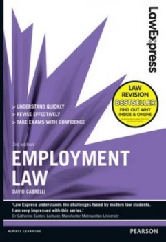 Image of Employment Law by David Cabrelli Paperback