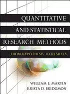 Image of quantitative and statistical research methods from hypothesis to results