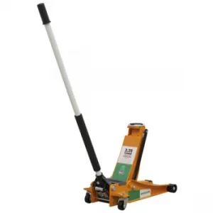 image of Sealey 2001LERI Trolley Jack 2.25tonne Low Entry Rocket Lift Repub...