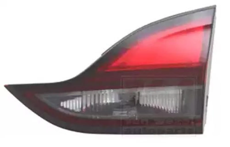 Image of VAN WEZEL 3872934M Rear light Inner Section, without bulb holder, Right Combination Rearlight (391)