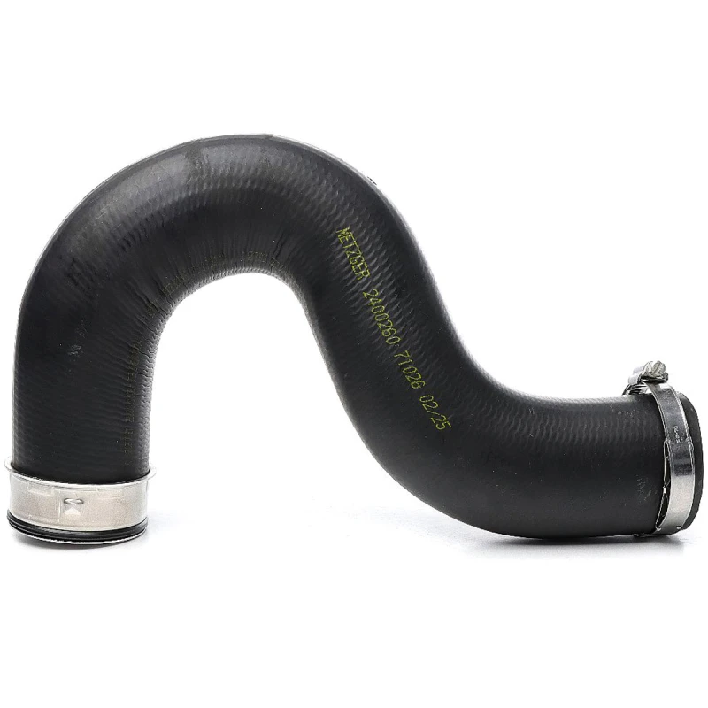 Image of METZGER 2400260 Turbocharger Hose COMPETENCE KIT with clamp Charger Intake Hose (3314)