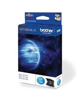 Image of Brother LC1280XLC Cyan Ink Cartridge