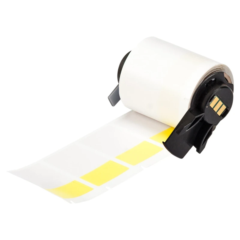 Image of Brady M6-31-427-YL printer label Transparent. Yellow Self-adhesive pri
