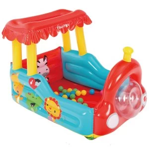 Image of Robert Dyas Fisher Price Inflatable Train Ball Pit