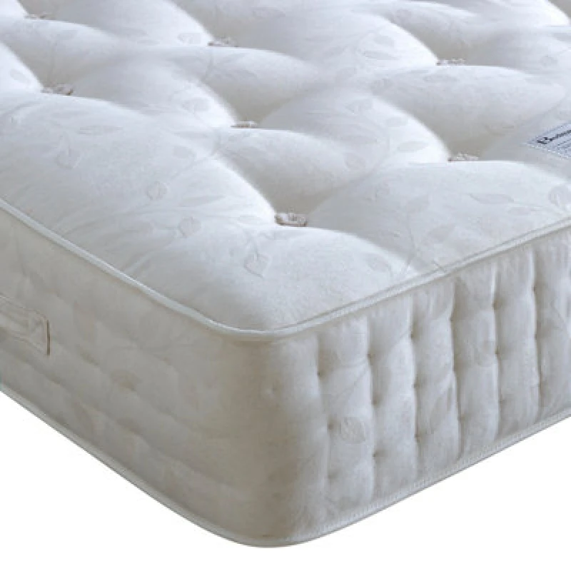 Image of Bedmaster Bedmaster Ambassador 3000 Pocket Sprung Natural Mattress in White Size: King White King Unisex 0764283926470