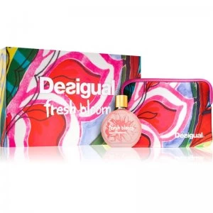 image of Desigual Fresh Bloom Gift Set 100ml Eau de Toilette + Bag