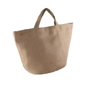Image of Kimood Womens/Ladies Fashion Jute Bag (Pack of 2) (One Size) (Natural/Natural)