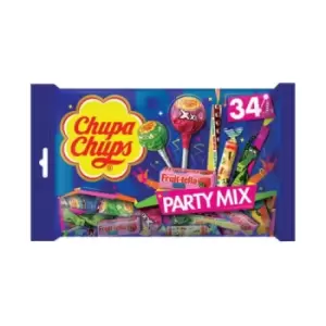 image of Chupa Chups Party Mix Sweets (Pack of 34) 728424