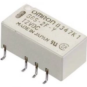 image of PCB relays 12 Vdc 2 A 2 change overs Omron G6S 2F