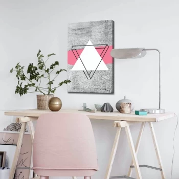 Image of 4570ABSC - 051 Multicolor Decorative Canvas Painting