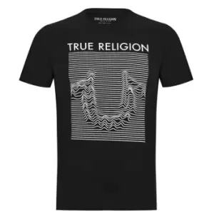 image of True Religion Wavy T-Shirt - Black