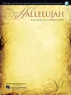 Image of hallelujah vocal solopiano accompaniment