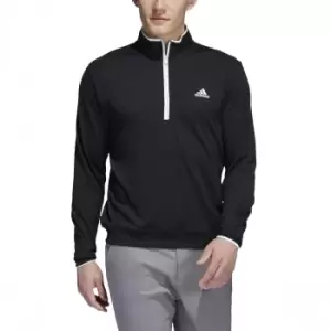Image of adidas Quarter-Zip Sweatshirt - Black - L