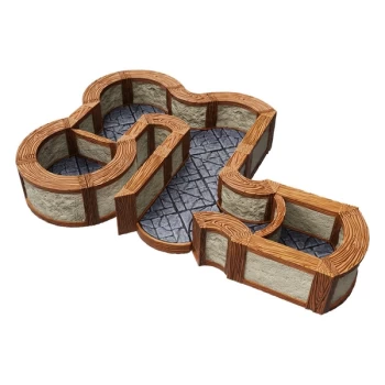 Image of WarLock Tiles: Expansion Pack - Town & Village Angles & Curves