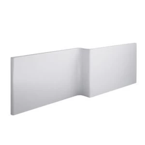 Cooke Lewis Adelphi Gloss White LH Bath front panel W1690mm - main image