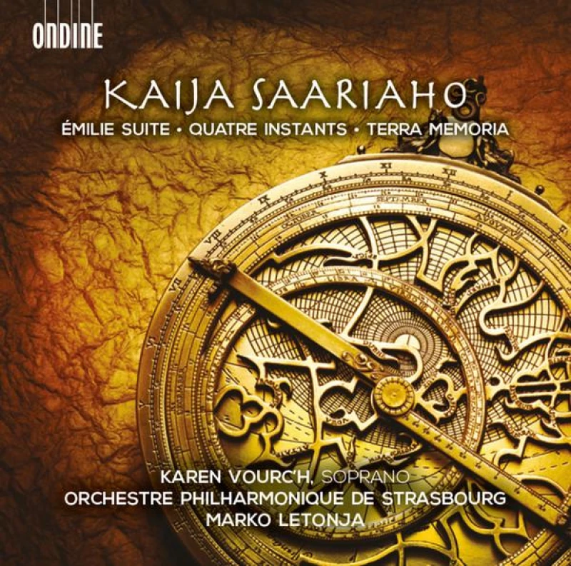 Image of Kaija Saariaho - Kaija Saariaho: Emilie Suite/Quatre Instants/Terra Memoria CD Album - Used