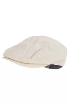 image of Linen Flat Cap