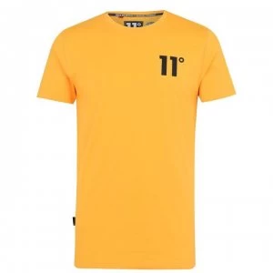 11 Degrees Tee - Nectar Yellow - main image