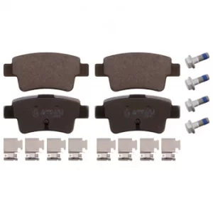 Brake Pad Set 16880 by Febi Bilstein Rear Axle