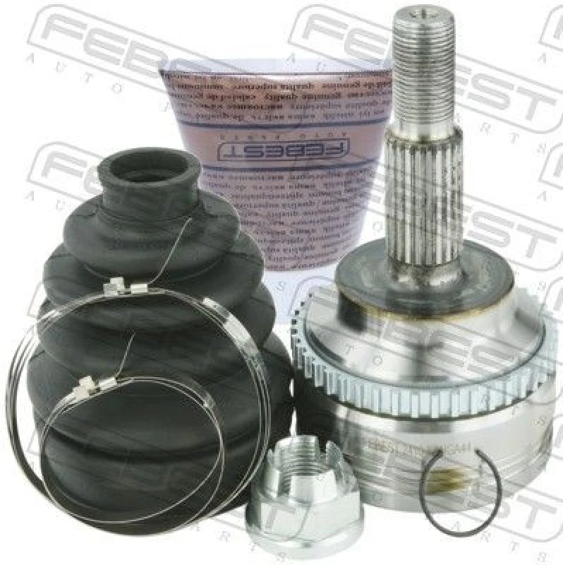 Image of FEBEST 2410-KANGA44 Joint, drive shaft Wheel Side, with ABS sensor ring Joint,drive shaft (236)