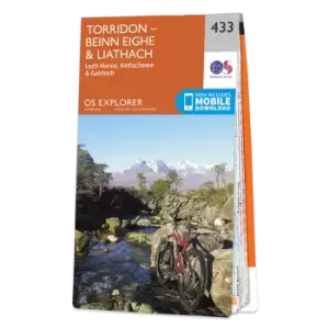 Image of Map of Torridon - Beinn Eighe & Liathach