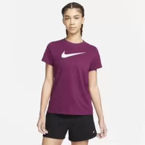Image of Nike DriFit T Shirt Womens - Red