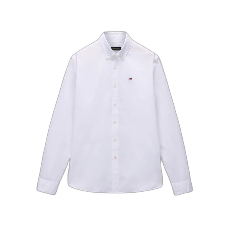 Image of Long sleeve shirt Napapijri Talla Blanc Male XS
