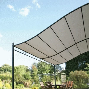 image of Greenhurst Easy-Fit Wall-Mounted Gazebo - 2.5 x 2m