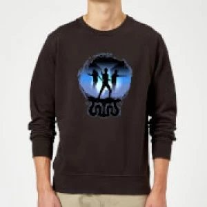 Image of Harry Potter Silhouette Attack Sweatshirt - Black