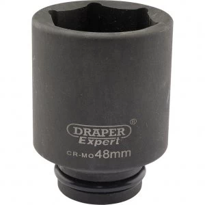 Image of Draper Expert 3/4" Drive Deep Hexagon Impact Socket Metric 3/4" 48mm