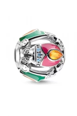 image of Thomas Sabo Jewellery Colourful Silver Bug Bead K0332-845-7