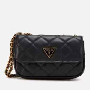 image of Guess Womens Cessily Micro Mini Bag - Black