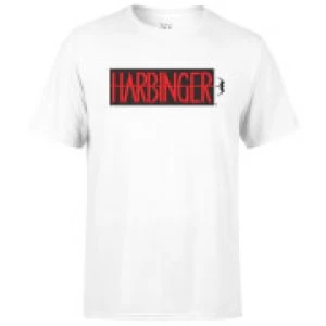 image of Valiant Comics Classic Harbinger Logo T-Shirt - L - White