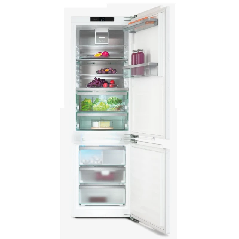 Image of Miele KFN 7795 C cm Integrated Fridge Freezer - White