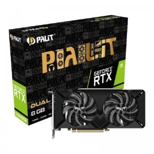 image of Palit Dual GeForce RTX2060 Super 8GB GDDR6 Graphics Card